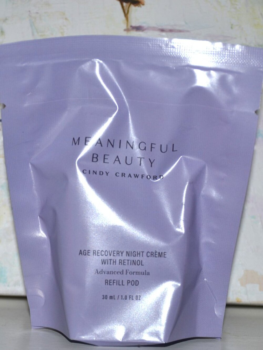 Meaningful Beauty Age Recovery Night Creme Melon Extract Retinol 1oz 30ml Refill